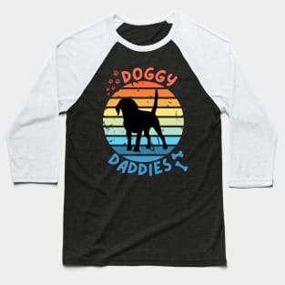 Doggy Daddies - Rainbow Pride Dog Lover Baseball T-Shirt